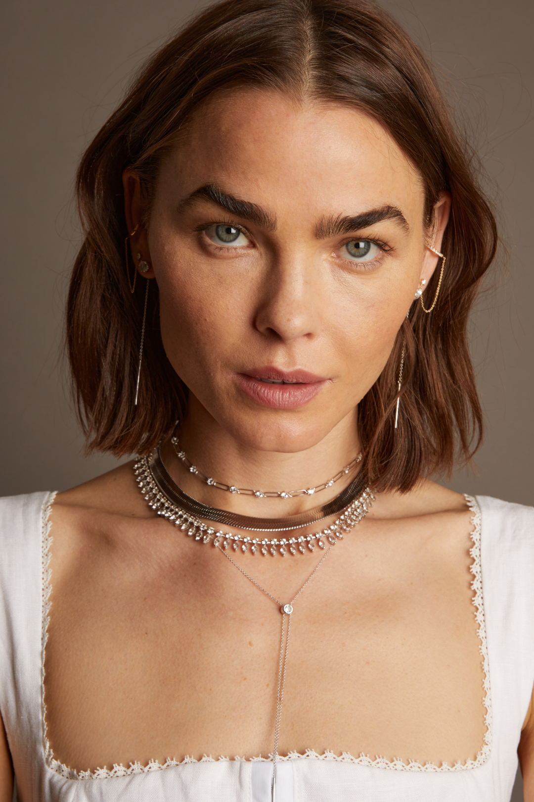 Frye Exclusive - Women’s Lab Grown Diamond Bolo Necklace | Aurate x The Frye Company