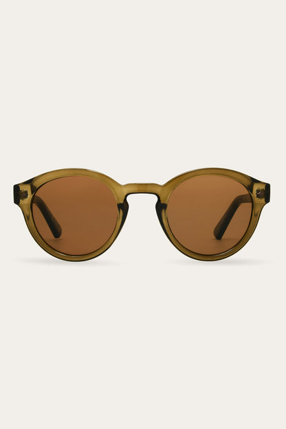 Frye Sale - Blake Crystal Green Sunglasses