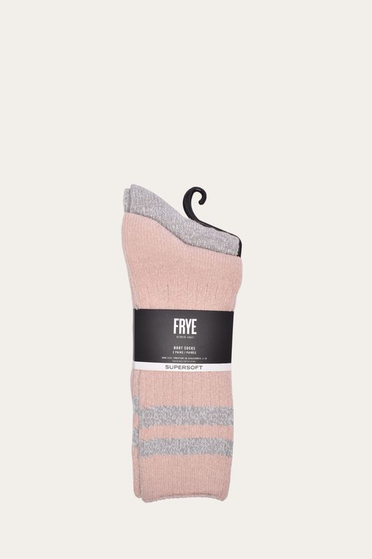 Frye Trending - Women’s Blush Super Soft Boot Socks 2 Pack