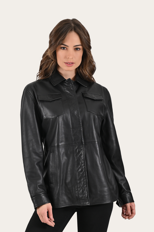 Frye Best Price - Black Bailor Shirt Jacket