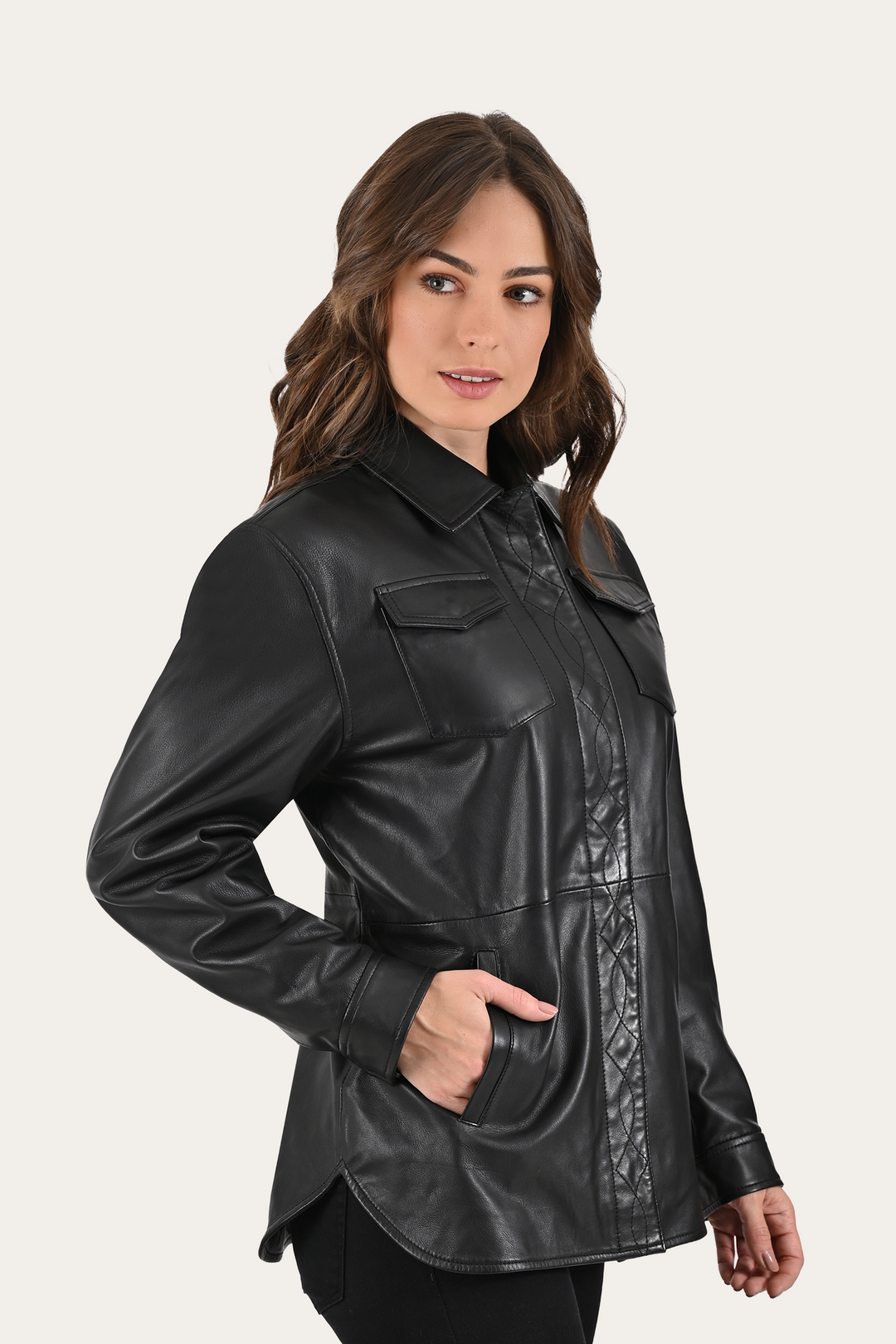 Frye Best Price - Black Bailor Shirt Jacket