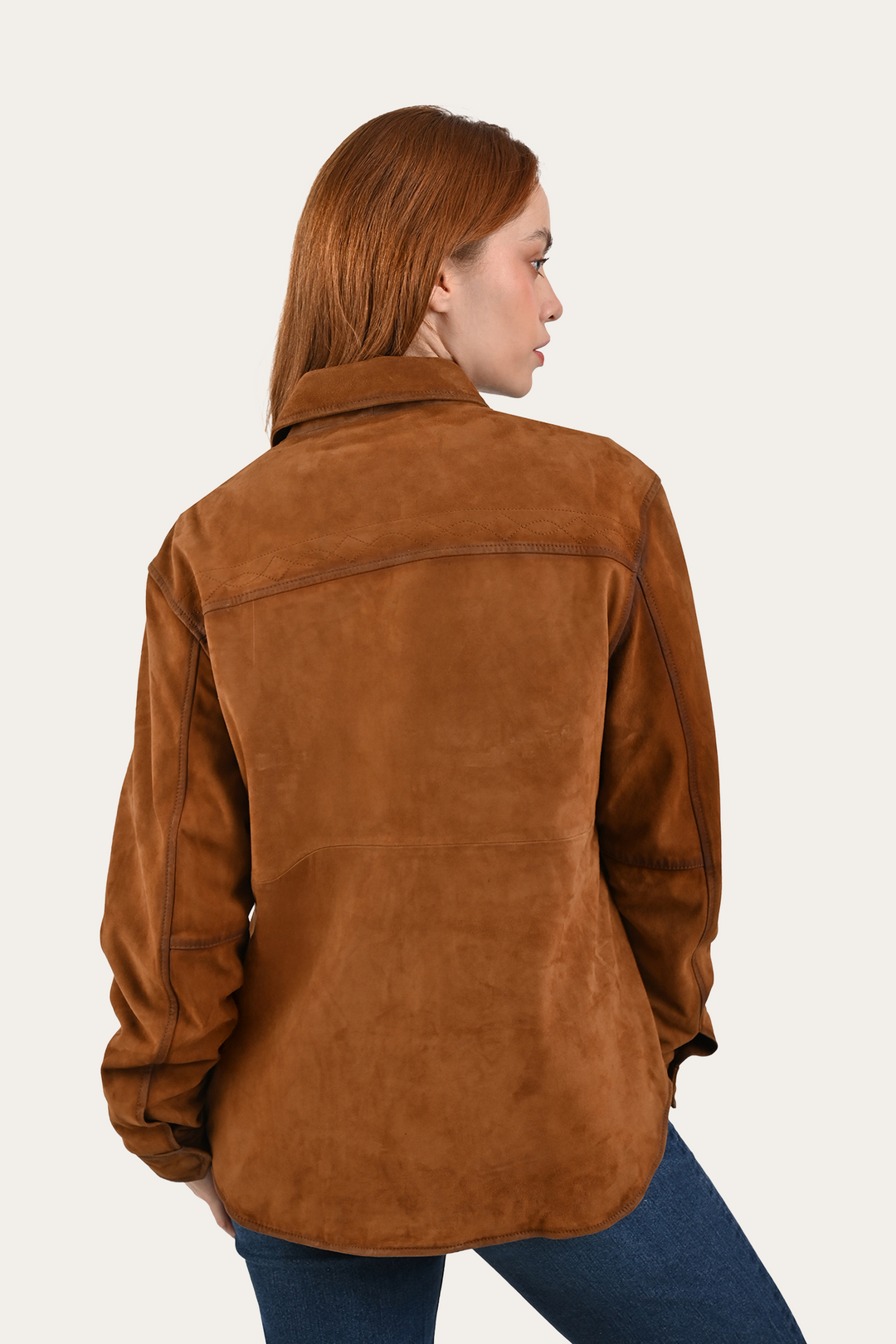 Frye Exclusive - Light Brown Avett Overshirt Jacket