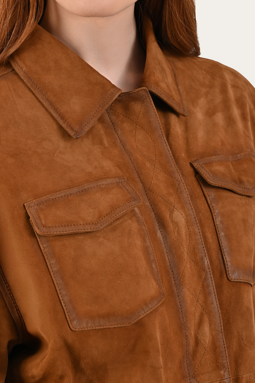 Frye Exclusive - Light Brown Avett Overshirt Jacket