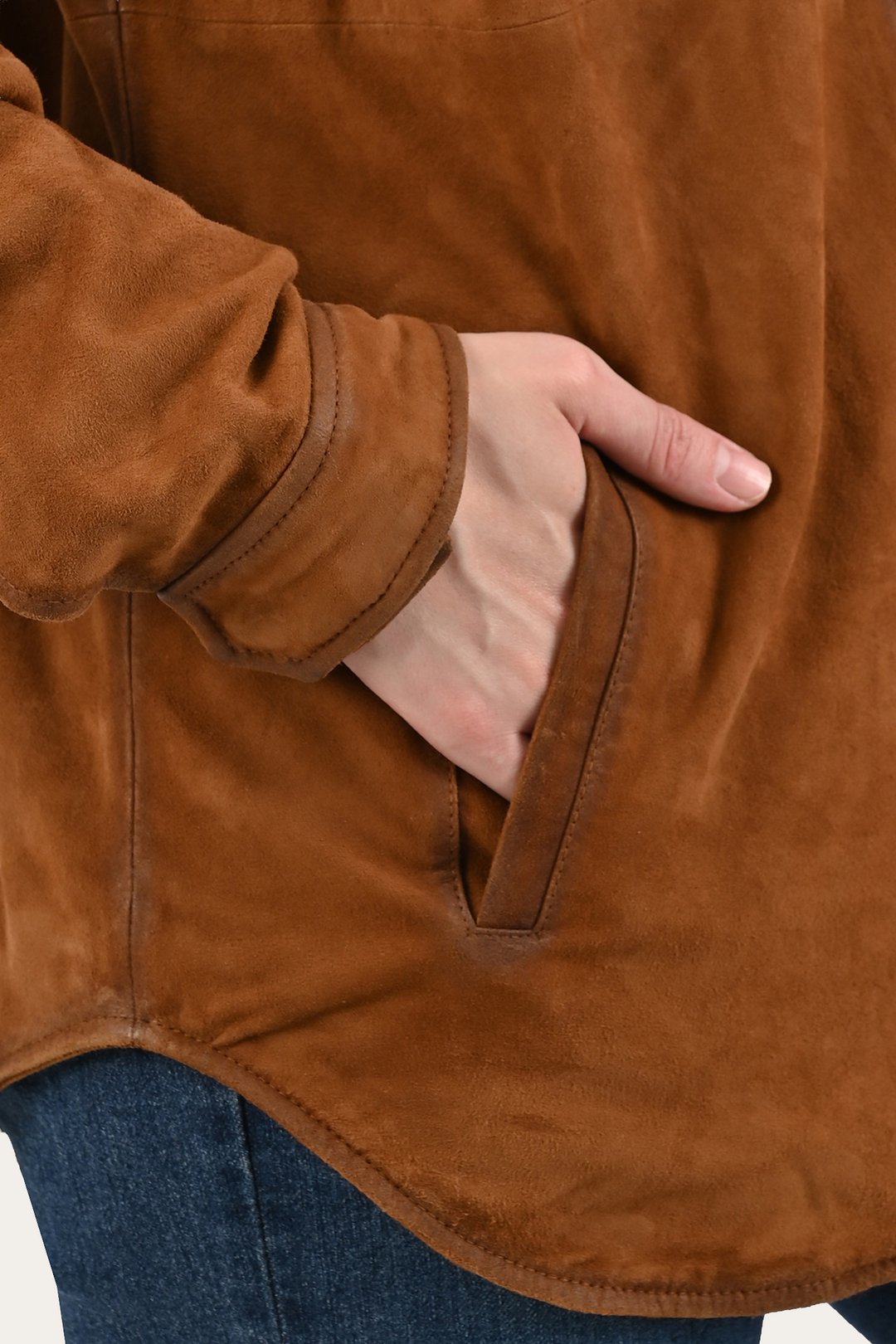 Frye Exclusive - Light Brown Avett Overshirt Jacket