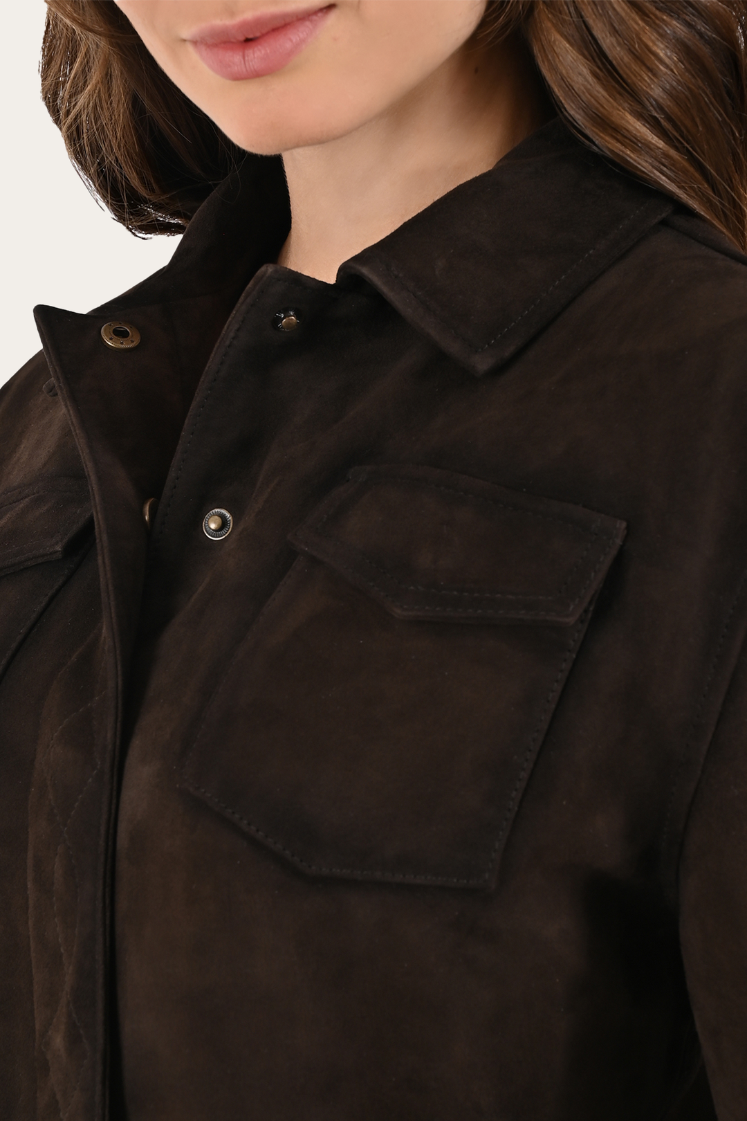 Frye Best Price - Dark Brown Avett Overshirt Jacket