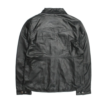 Frye Value - Women’s Black Obadiah Leather Shacket
