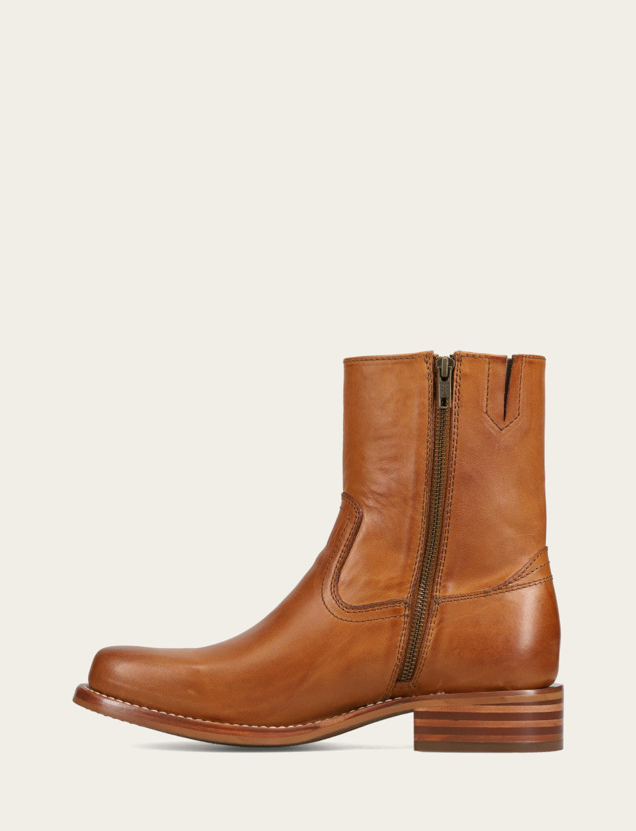 Frye Popular - Men's Saddle Campus Inside Zip Boot