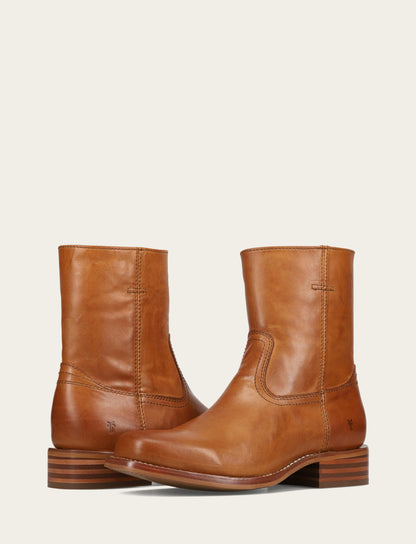 Frye Popular - Men's Saddle Campus Inside Zip Boot