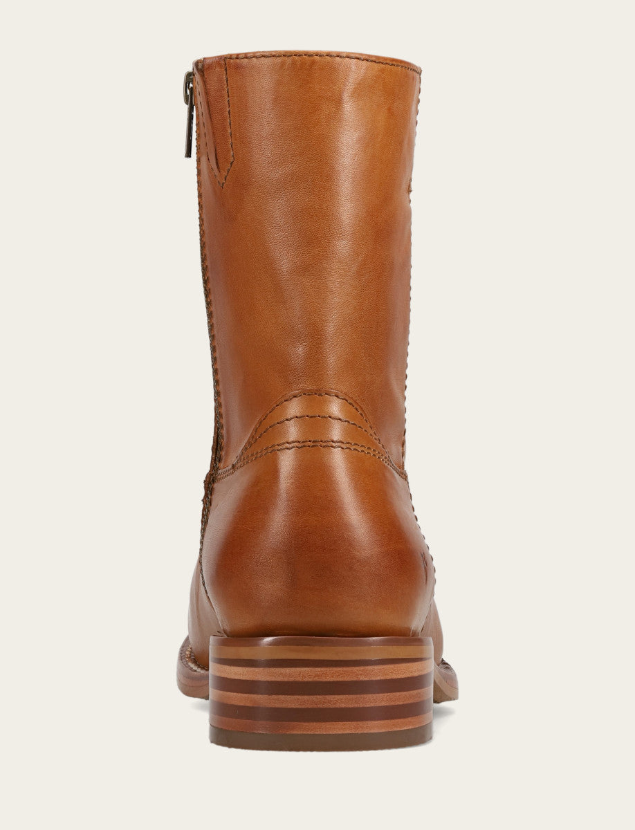 Frye Popular - Men's Saddle Campus Inside Zip Boot