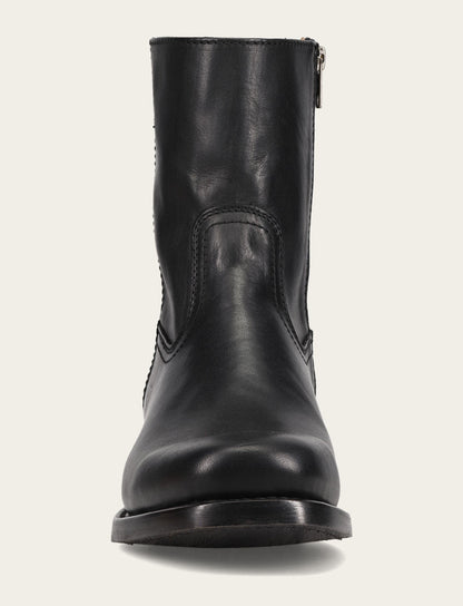 Frye Discount - Men's Black Campus Inside Zip Boot
