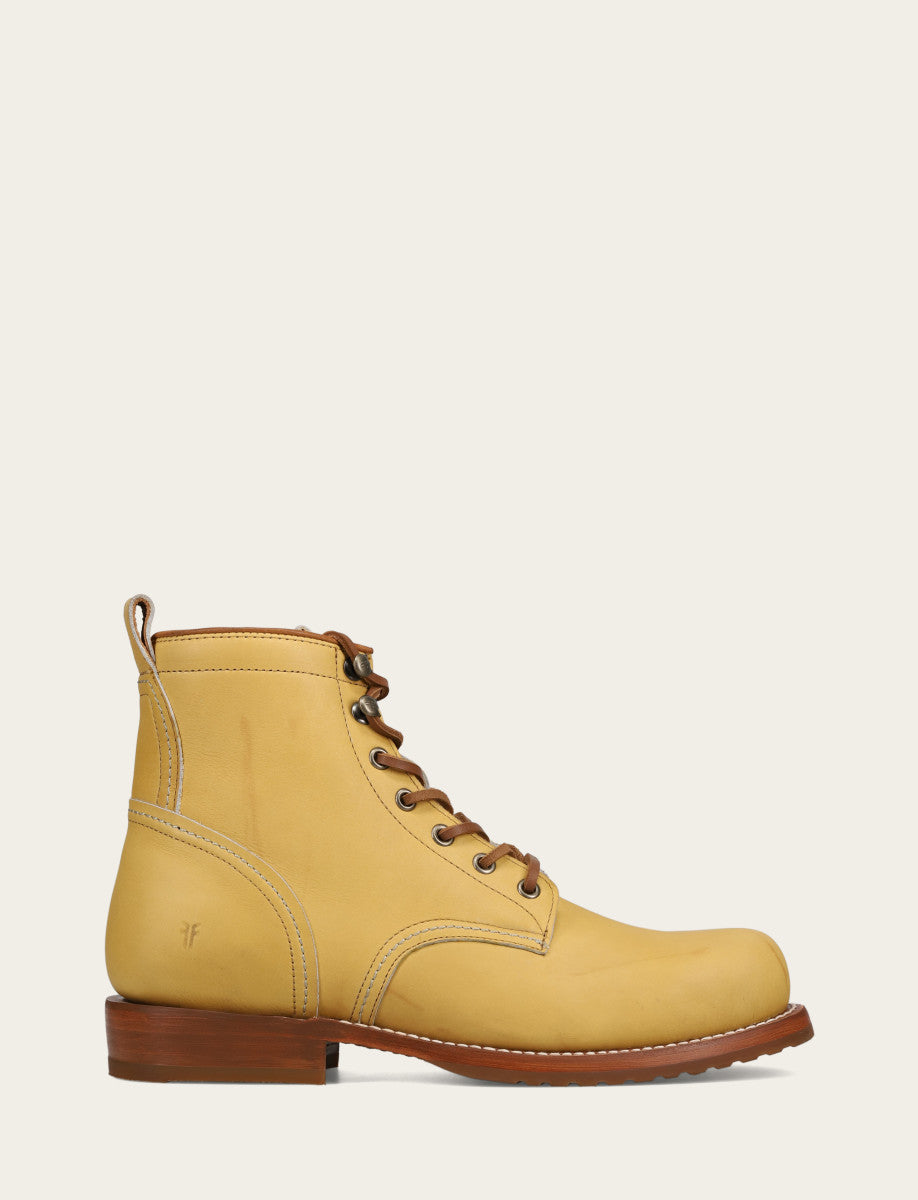 Frye Best Price - Men's Banana Hudson Workboot Plain Toe Boot
