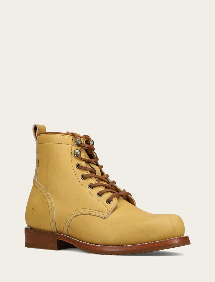 Frye Best Price - Men's Banana Hudson Workboot Plain Toe Boot