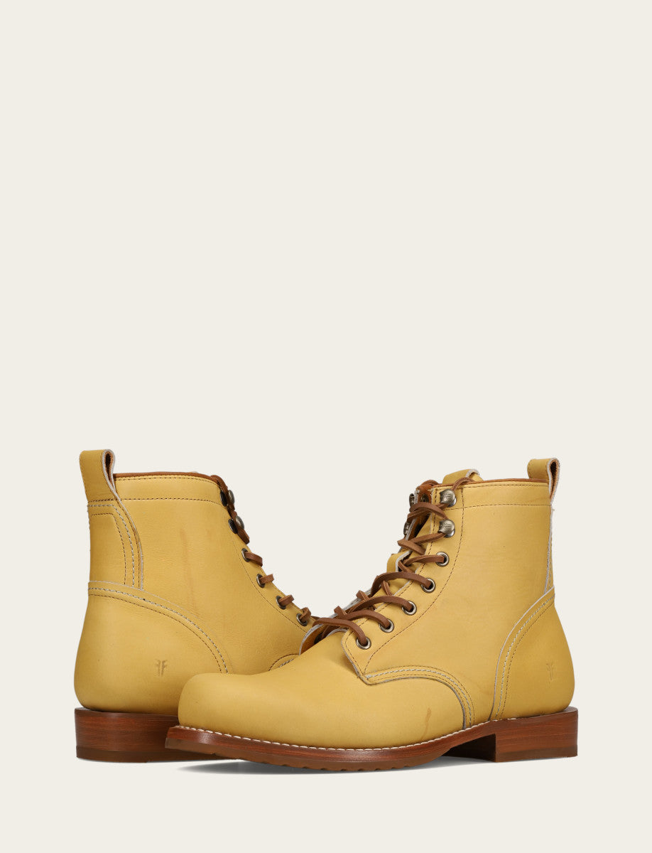 Frye Best Price - Men's Banana Hudson Workboot Plain Toe Boot