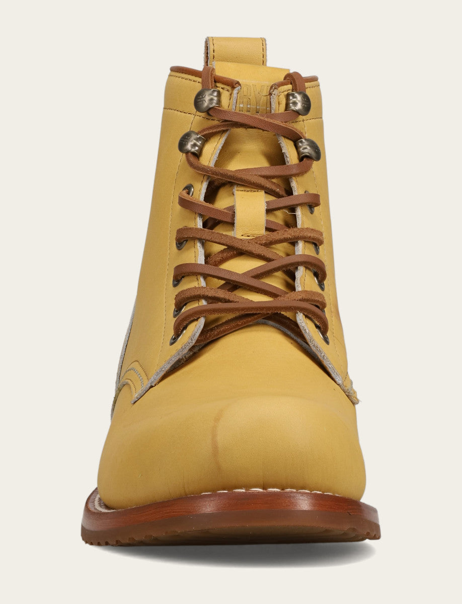 Frye Best Price - Men's Banana Hudson Workboot Plain Toe Boot