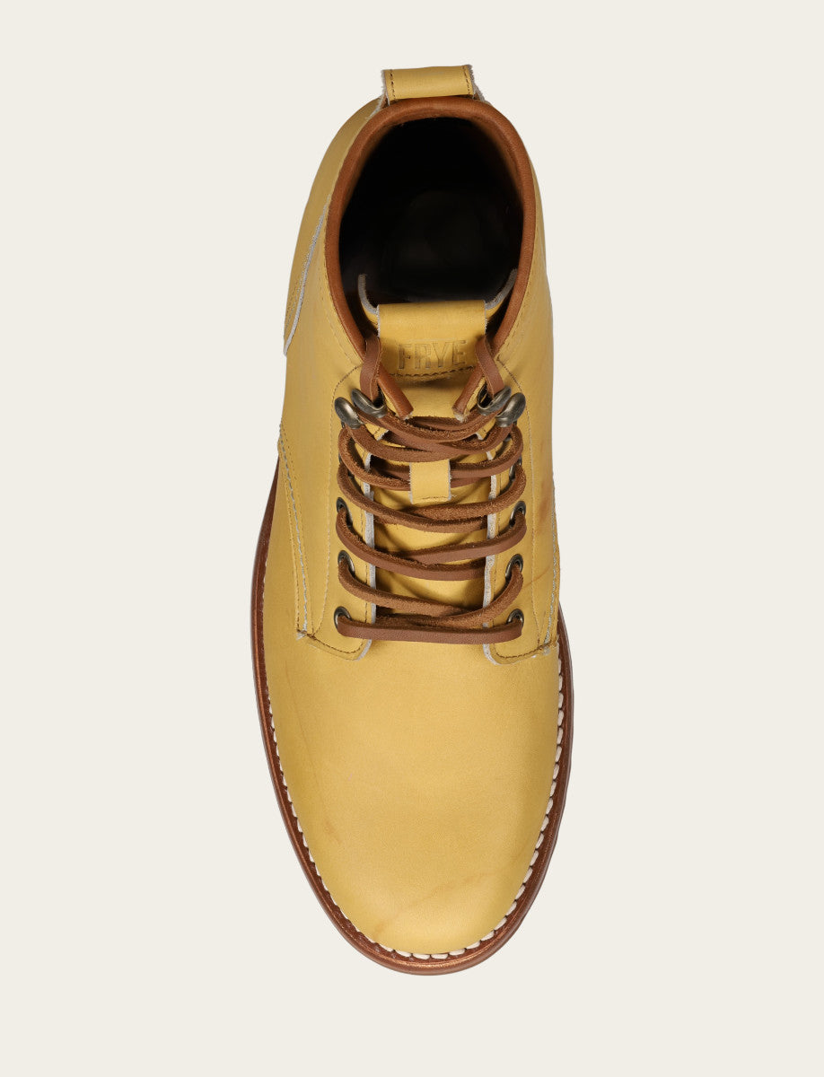 Frye Best Price - Men's Banana Hudson Workboot Plain Toe Boot
