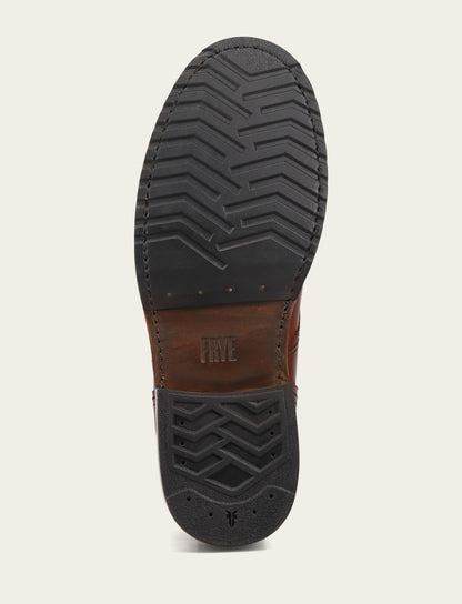 Frye Special Offer - Men's Whiskey Hudson Workboot Plain Toe Boot