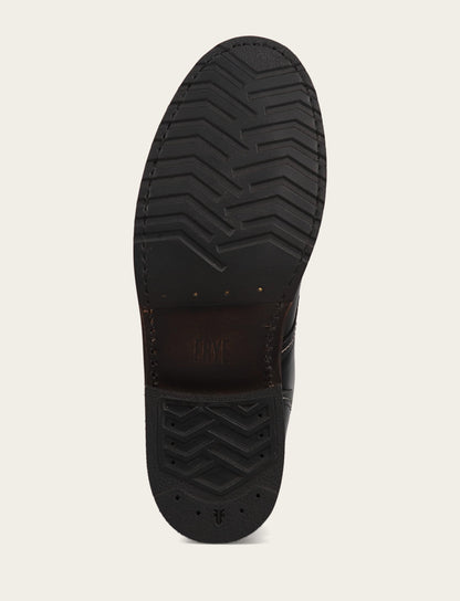 Frye Signature - Men's Black Hudson Workboot Plain Toe