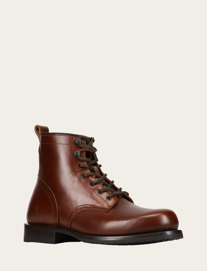 Frye Hot Sale - Men's Mahogany Hudson Workboot Plain Toe