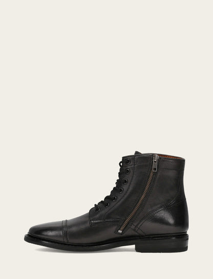 Frye Hot Sale - Men's Black Paul Mid Lace Boot