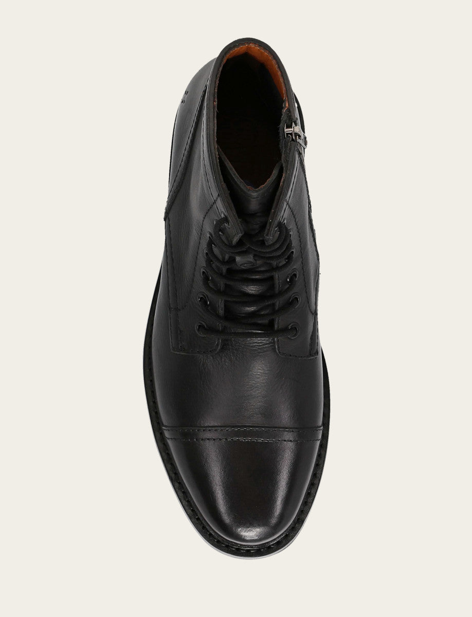 Frye Hot Sale - Men's Black Paul Mid Lace Boot