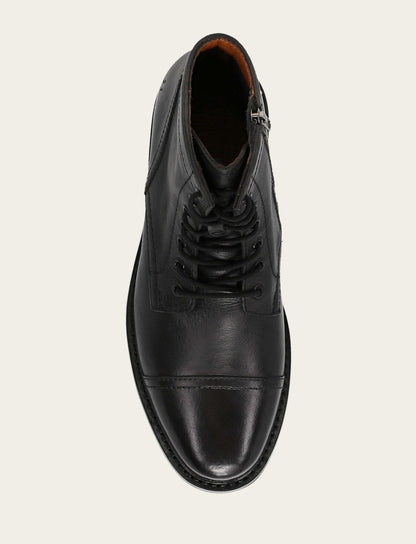 Frye Hot Sale - Men's Black Paul Mid Lace Boot