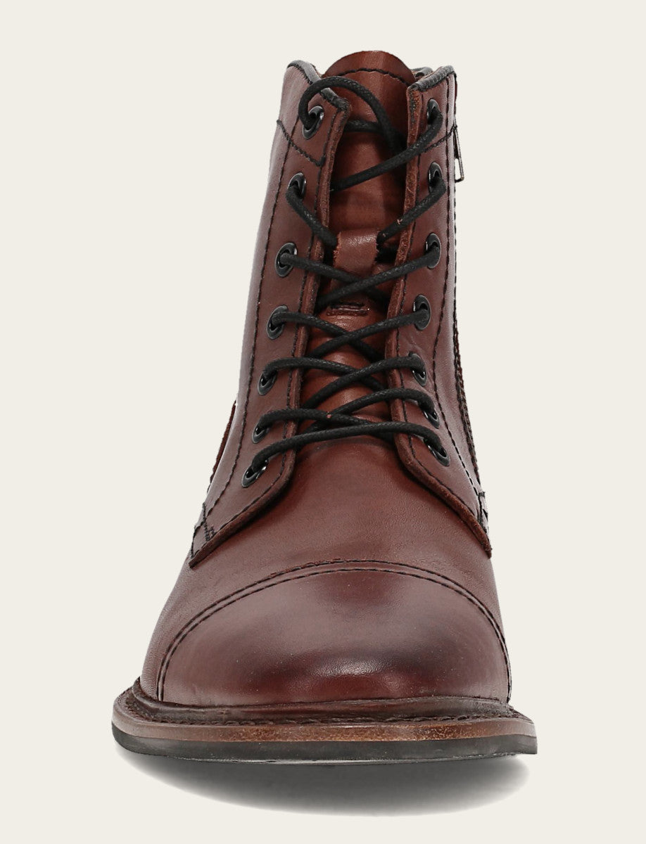 Frye New - Men's Brown Paul Mid Lace Boot