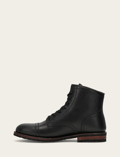 Frye Great Value - Men's Black Landon Midlace Boot