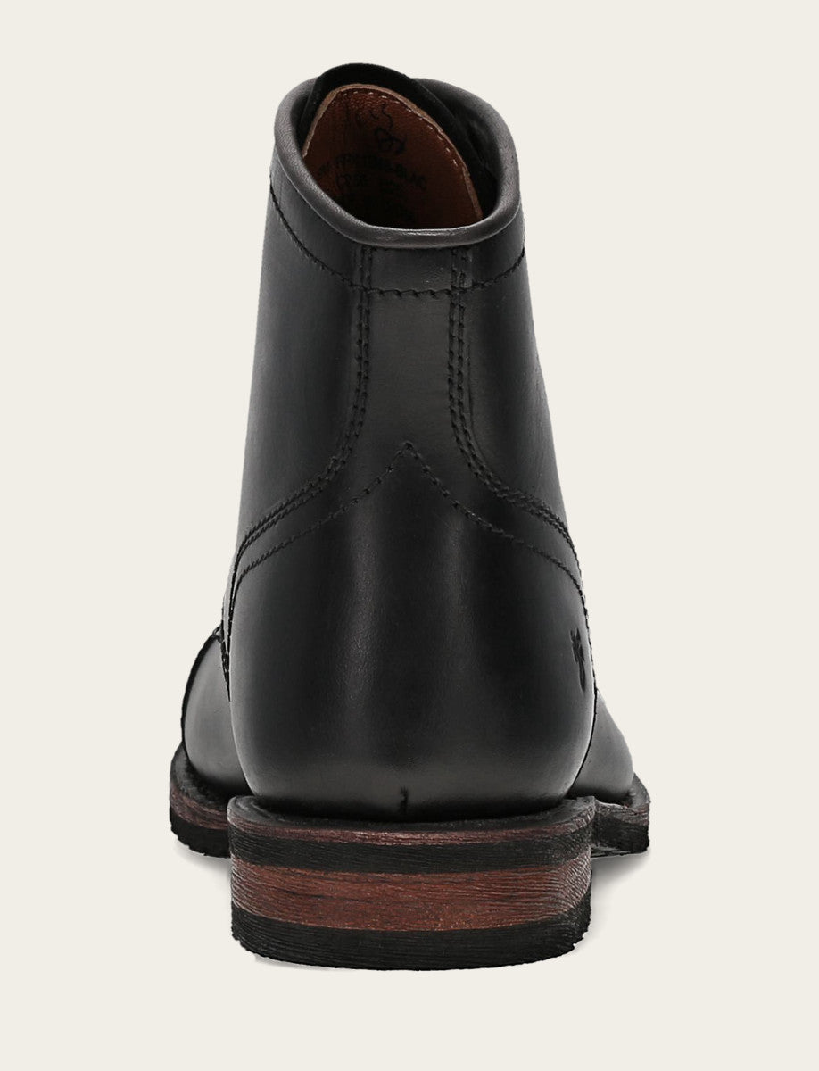 Frye Great Value - Men's Black Landon Midlace Boot
