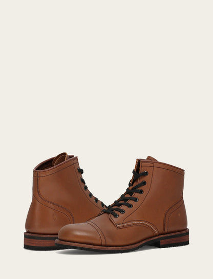 Frye Everyday - Men's Saddle Landon Midlace Boot