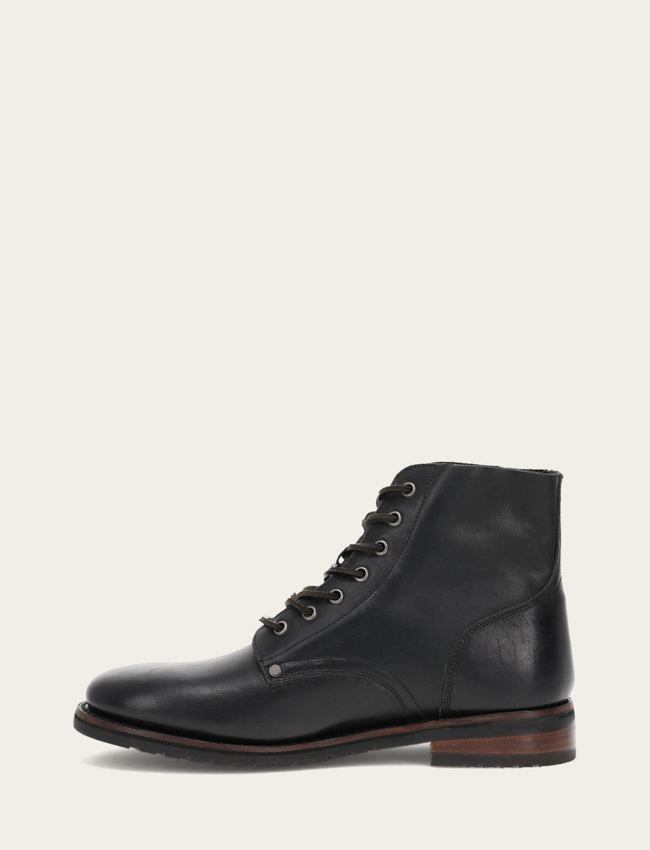 Frye Recommended - Men's Black Barrett Lace Up Boots