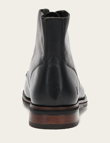 Frye Recommended - Men's Black Barrett Lace Up Boots