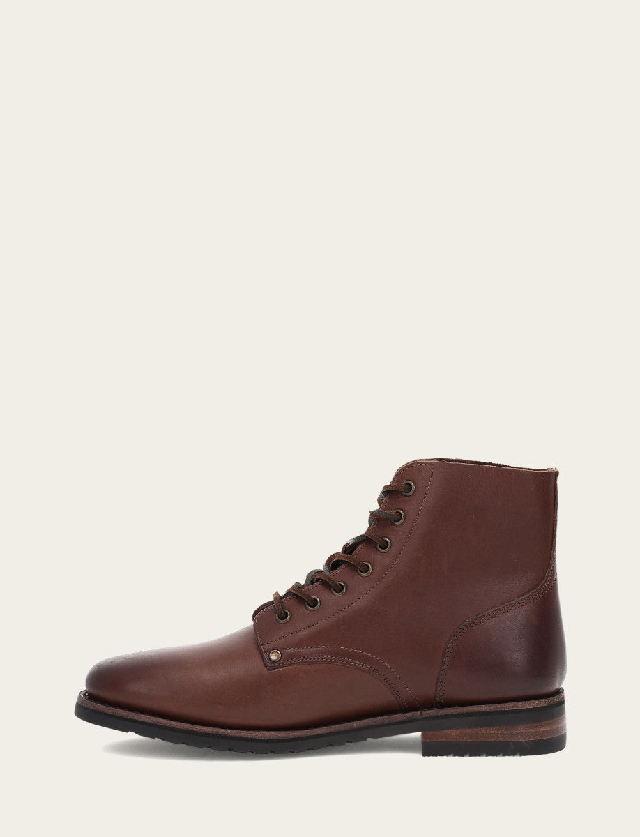 Frye Latest - Men's Cognac Barrett Lace Up Boots