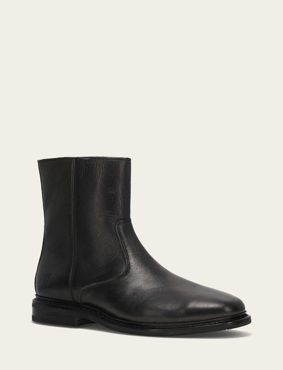 Frye Trending - Men's Black Paul Inside Zip Boot