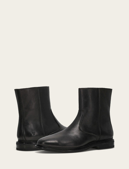 Frye Trending - Men's Black Paul Inside Zip Boot