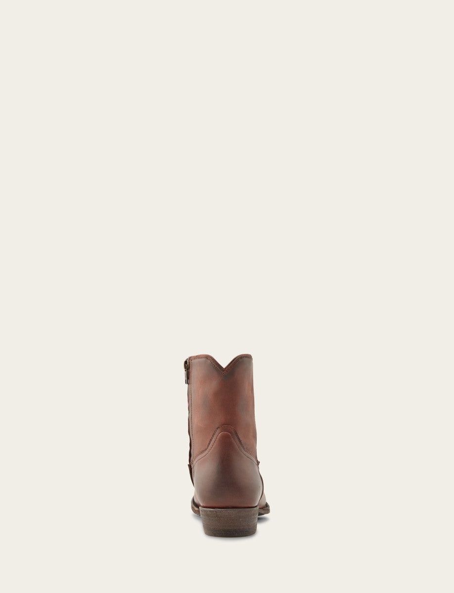 Frye Special Offer - Men's Cognac Austin Inside Zip Boots