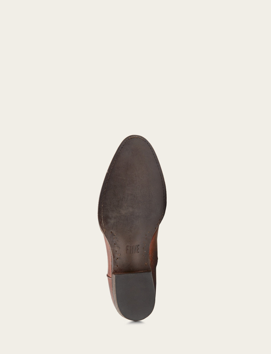 Frye Special Offer - Men's Cognac Austin Inside Zip Boots