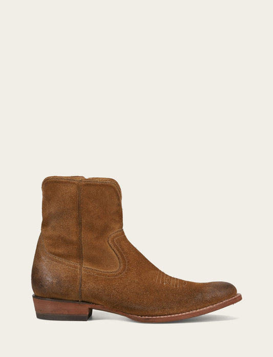 Frye Exclusive - Men's Dark Ash Austin Inside Zip Boots