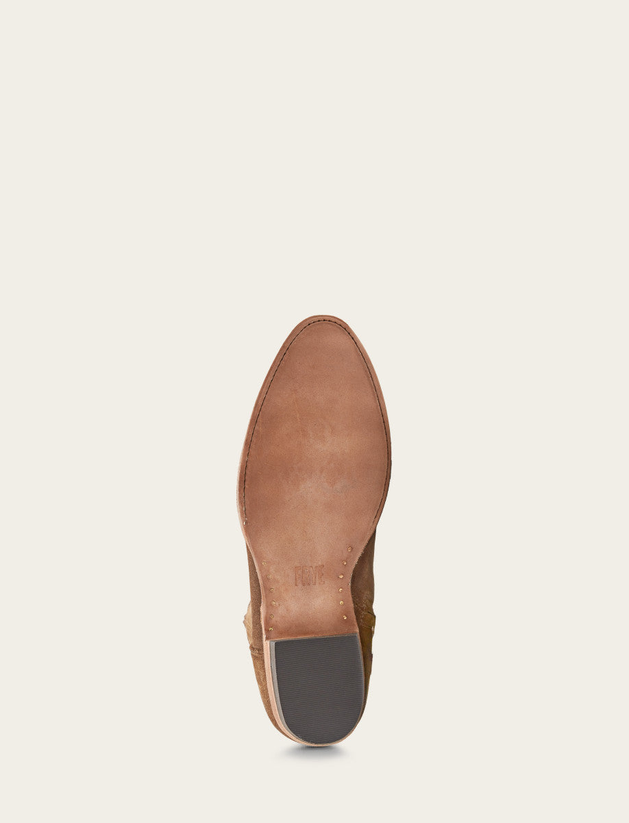 Frye Exclusive - Men's Dark Ash Austin Inside Zip Boots