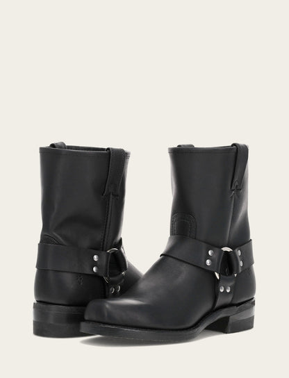 Frye Value - Men's Black Harness 8R Mens Boots