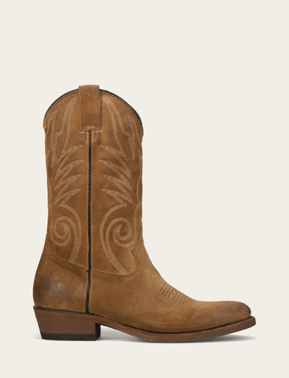 Frye Best Price - Men's Mushroom Grady Vintage Stitch Western Boots