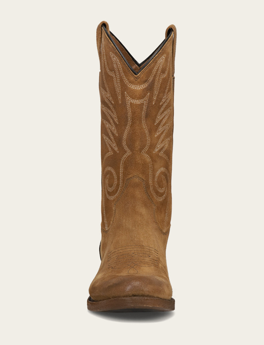 Frye Best Price - Men's Mushroom Grady Vintage Stitch Western Boots