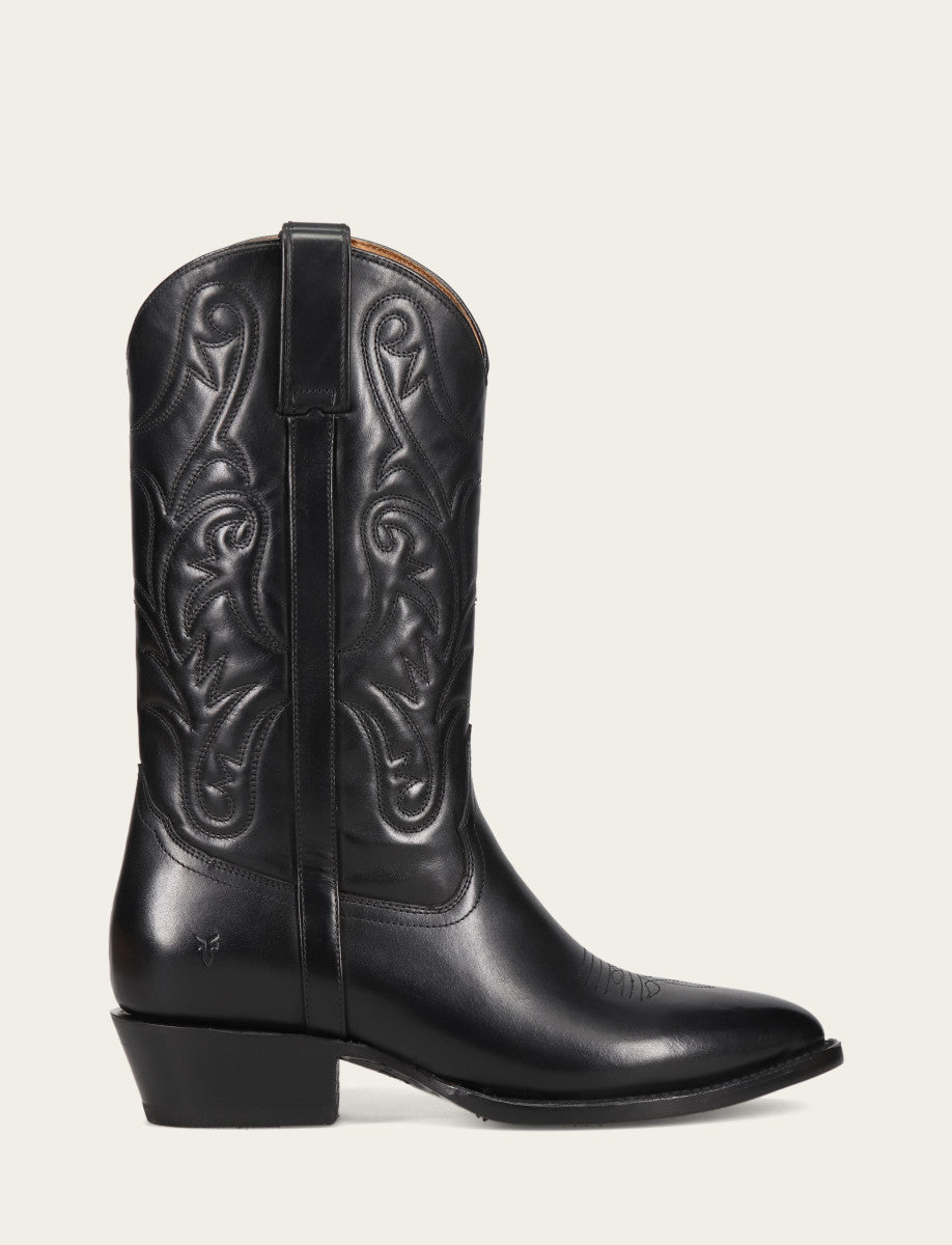 Frye Premium - Men's Black Bruce Pull On Tall Boots