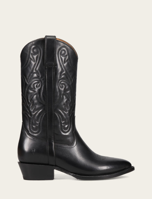 Frye Premium - Men's Black Bruce Pull On Tall Boots