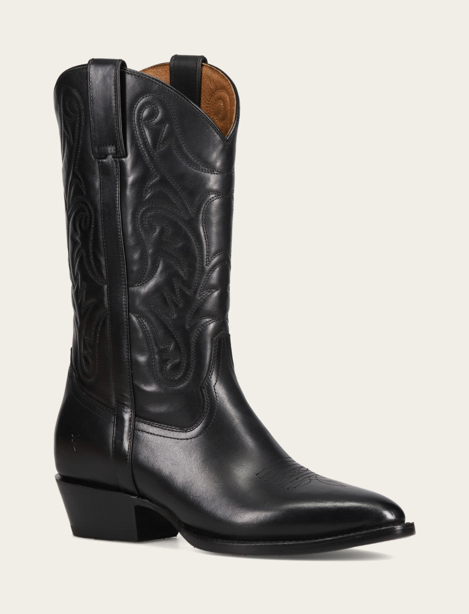 Frye Premium - Men's Black Bruce Pull On Tall Boots