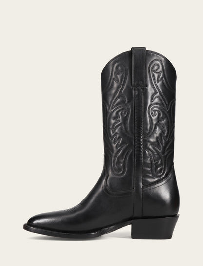 Frye Premium - Men's Black Bruce Pull On Tall Boots