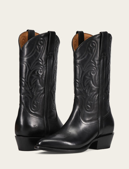 Frye Premium - Men's Black Bruce Pull On Tall Boots