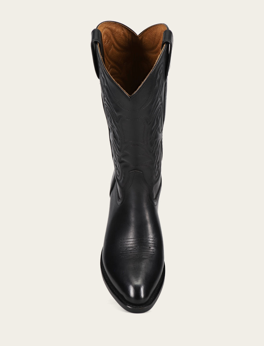 Frye Premium - Men's Black Bruce Pull On Tall Boots
