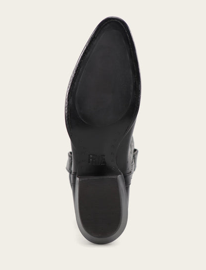 Frye Premium - Men's Black Bruce Pull On Tall Boots
