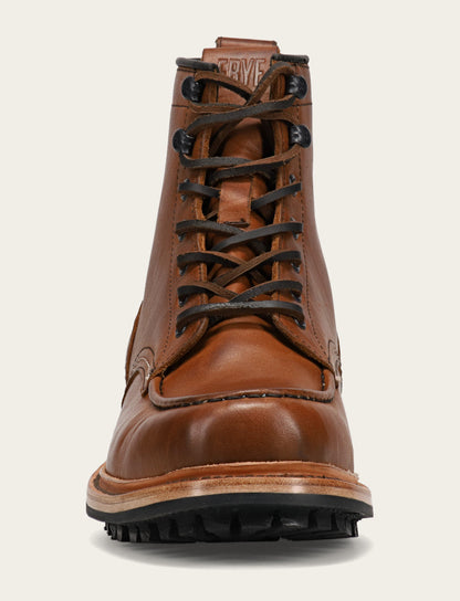 Frye Special Offer - Men's Caramel Hudson Workboot Lug