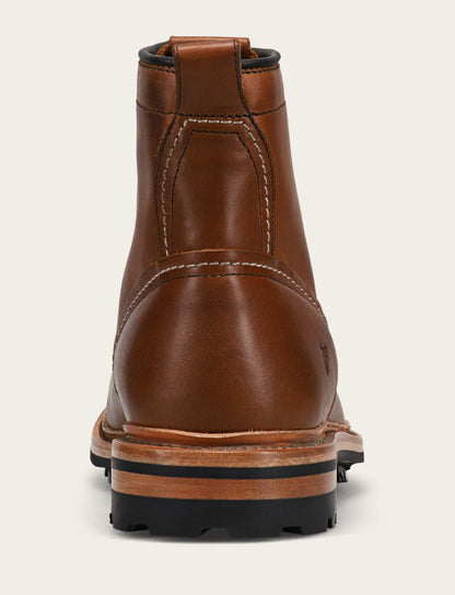 Frye Special Offer - Men's Caramel Hudson Workboot Lug